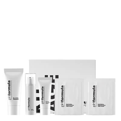 pHformula A.G.E. Resurfacing KIT ZESTAW Emulsja oczyszczająca 20 ml + Serum przeciwzmarszczkowe 10 ml + Krem przyspieszający regenerację 10 ml + Krem mikrozłuszczający 5 ml x 2