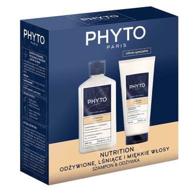 Phyto Phyto Nutrition Set ZESTAW Szampon regenerujący 250 ml + Regenerująca odżywka do włosów 175 ml