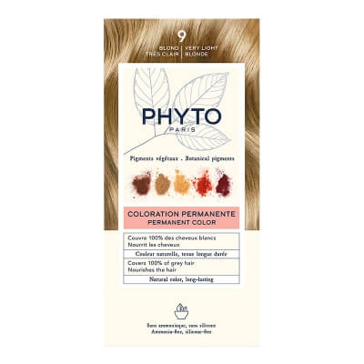Phyto PhytoColor Farba do włosów - bardzo jasny blond (kolor 9 Blond Tres Clair) 1 szt