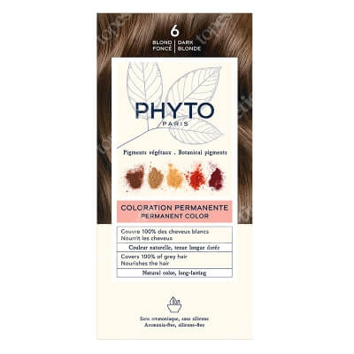 Phyto PhytoColor Farba do włosów - ciemny blond (kolor 6 Blond Fonce) 1 szt