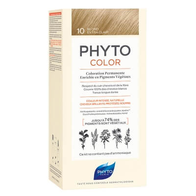 Phyto PhytoColor Farba do włosów - ekstra jasny blond (kolor 10 Blond Extra Clair) 1 szt