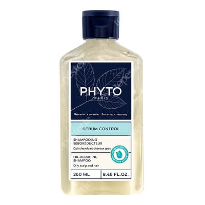 Phyto Sebum Control Oil Reducting Shampoo Szampon regulujący sebum 250 ml