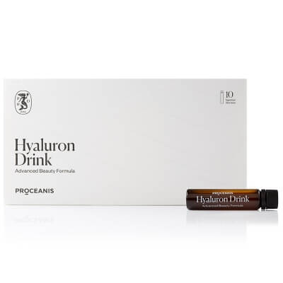 Proceanis Hyaluron Drink Set ZESTAW Napój hialuronowy - naturalny, wegański suplement diety 10 x 10 ml