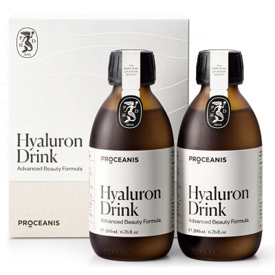 Proceanis Hyaluron Drink x 2 ZESTAW Napój hialuronowy - naturalny, wegański suplement diety 200 ml x 2