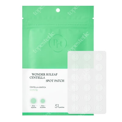 Purito Seoul Wonder Releaf Centella Spot Patch Plastry do stosowania punktowo na stany zapalne i do pielęgnacji blizn 51 szt
