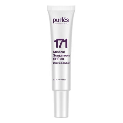 Purles 171 Mineral Sunscreen SPF 30 Mineralny filtr przeciwsłoneczny 10 ml