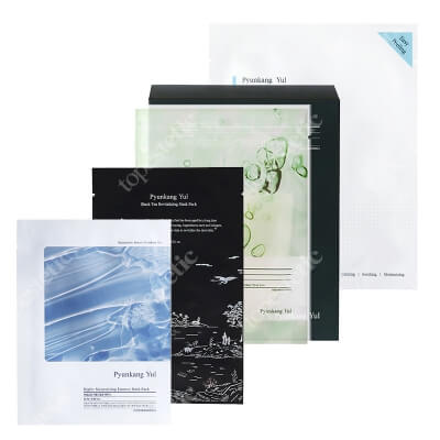 Pyunkang Yul Ladies Night ZESTAW Maska dla cery trądzikowej 1 szt + Regenerująca maska 25 ml + Maseczka łagodząco-kojąca 1 szt + Maska nawilżająca 1 szt