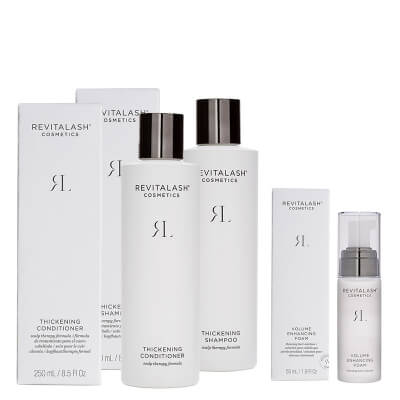 Revitalash Thickening And Volume Hair Set ZESTAW Szampon pogrubiający 250 ml + Zagęszczająca odżywka 250 ml + Odżywka stymulująca wzrost włosów 55 ml