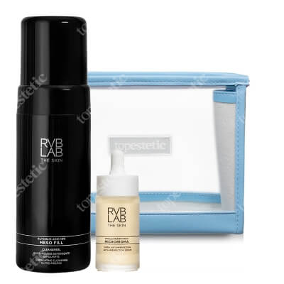 RVB LAB Make Up Pielęgnacja Skóry Trądzikowej ZESTAW Serum na niedoskonałości 30 ml + Mikro - złuszczająca pianka z 10 % kwasem glikolowym 125 ml