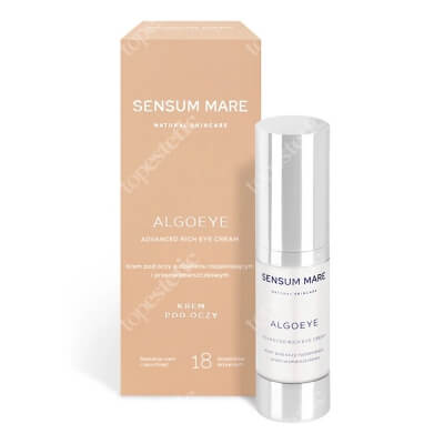 Sensum Mare AlgoEye Advanced And Rich Eye Cream Zaawansowany i bogaty krem pod oczy o działaniu przeciwzmarszczkowym 15 ml