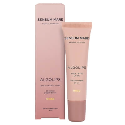 Sensum Mare AlgoLips Juicy Tinted Lip Oil Soczysty olejek do ust (kolor Rose) 10 ml