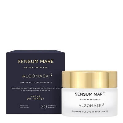 Sensum Mare AlgoMask Hydrostabilizująco regeneracyjna maska nocna 50 ml