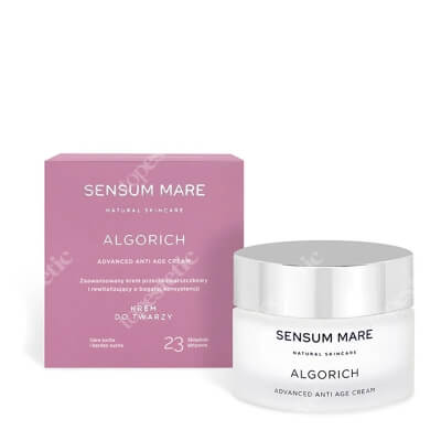 Sensum Mare AlgoRich Advanced Anti Age Cream Zaawansowany krem rewitalizujący i przeciwzmarszczkowy o bogatej konsystencji 50 ml