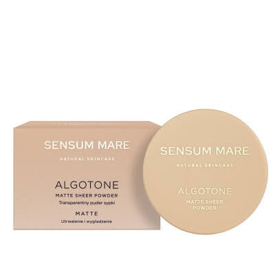 Sensum Mare AlgoTone MATTE Sheer Powder Transparentny puder sypki (Matte) 10 g