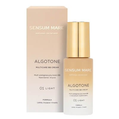 Sensum Mare AlgoTone SPF 15 Multi - pielęgnacyjny krem BB (kolor Light) 30 ml