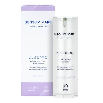 Sensum Mare AlgoPro Supreme Retinal Night Serum Serum regenerująco-krygujące ze stabilnym retinalem 0,16% 30 ml