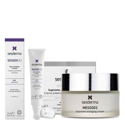 Sesderma Mesoses Cream + Sesgen 32 Eye Contour Cream ZESTAW Krem do twarzy nawilżający 50 ml + Krem kontur oczu 15 ml