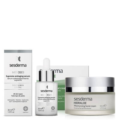 Sesderma Mesoses Serum + Hidraloe ZESTAW Serum liposomowe 30 ml + Nawilżający krem do twarzy 50 ml