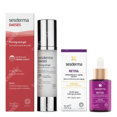 Sesderma Retisil Intensive Pro-Aging Serum + Daeses ZESTAW Intensywne serum ujędrniające 30 ml + Żel ujędrniający szyję 50 ml