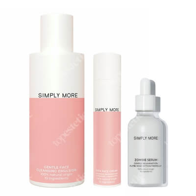 Simply More Cleansing Emulsion + Zombie Serum + Rich Face Cream ZESTAW Emulsja do mycia 150 ml + Odmładzające serum 30 ml + Intensywnie regenerujący krem 50 ml