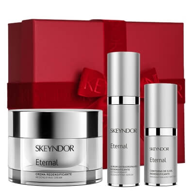Skeyndor Eternal Kit ZESTAW Krem do twarzy z komórkami macierzystymi 50 ml + Krem pod oczy 15 ml + Serum z komórkami macierzystymi 30 ml