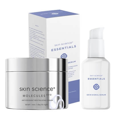 Skin Science Revitalizing Anti Aging Set ZESTAW Ujędrniająco-liftingujące serum anti-aging 30 g + Antyoksydacyjny odmładzający krem 50 ml