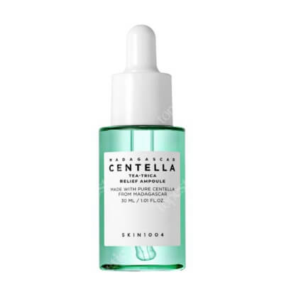 Skin1004 Madagascar Centella Tea-Trica Relief Ampoule Intensywnie regenerujące serum dla cery tłustej i problematycznej 30 ml