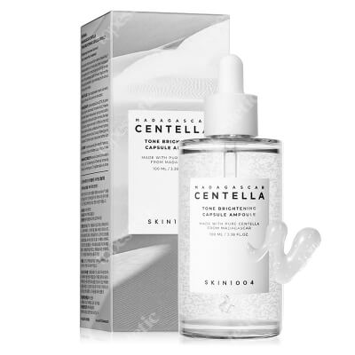 Skin1004 Madagascar Centella Tone Brightening Capsule Ampoule Rozjaśniające serum dla cery z przebarwieniami 100 ml