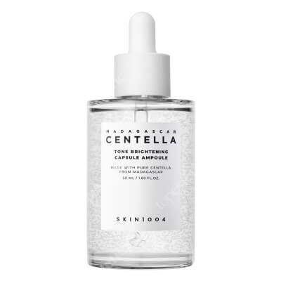 Skin1004 Madagascar Centella Tone Brightening Capsule Ampoule Rozjaśniające serum dla cery z przebarwieniami 50 ml