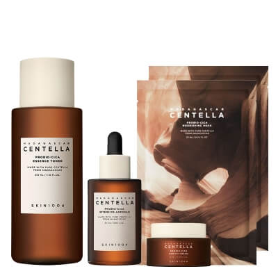 Skin1004 Probio-Cica ZESTAW Toner 210 ml + Serum 50 ml + Krem 15 ml + Maska w płachcie 2x 22 ml