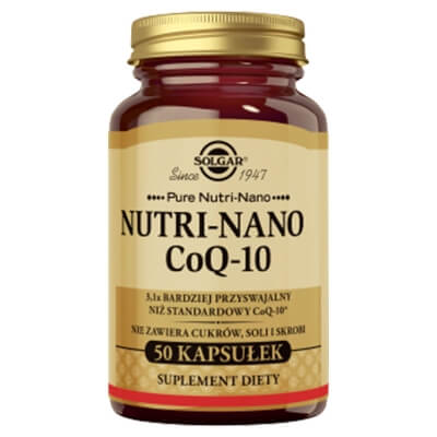 Solgar Nutri Nano CoQ-10 50 kapsułek
