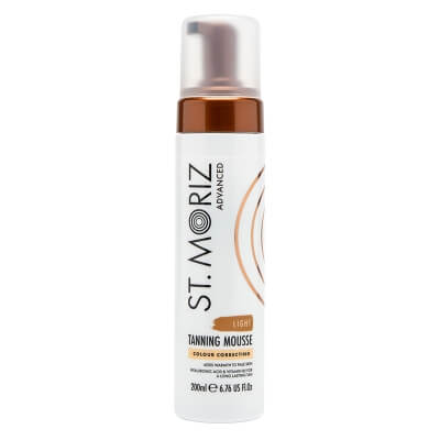 St Moriz Colour Correct Tanning Mousse Light Samoopalająca pianka o jasnym odcieniu 200 ml