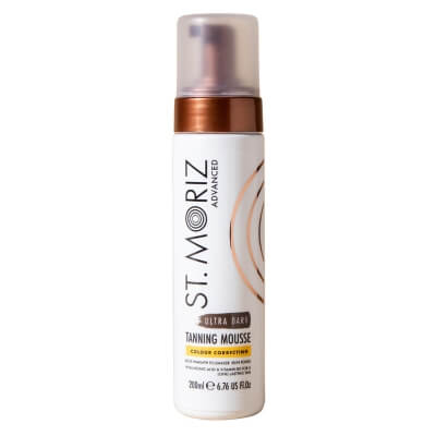 St Moriz Colour Correct Tanning Mousse Ultra Dark Samoopalająca pianka o bardzo ciemnym odcieniu 200 ml