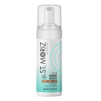 St Moriz Fast Tanning Mousse Błyskawiczny samoopalacz w piance do ciała i twarzy 50 ml