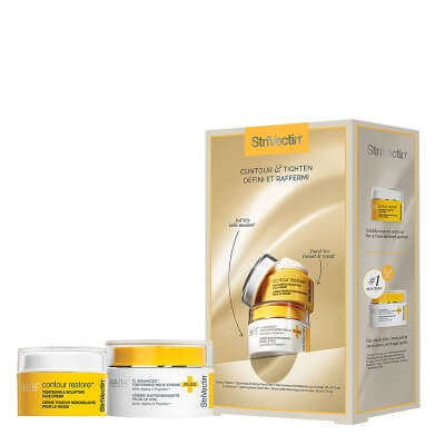 Strivectin Contour And Tighten Set ZESTAW Napinający krem na szyję i dekolt 30 ml + Krem napinający do twarzy 30 ml