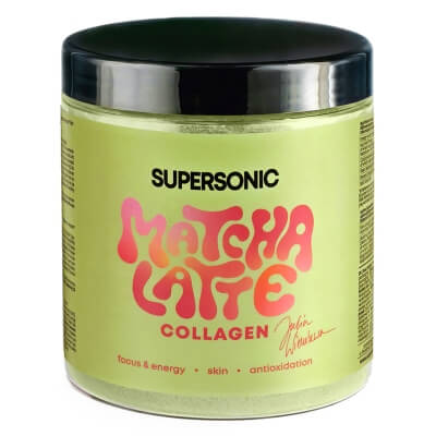 Supersonic Matcha Latte Collagen Matcha latte z kolagenem i mleczkiem kokosowym 280 g