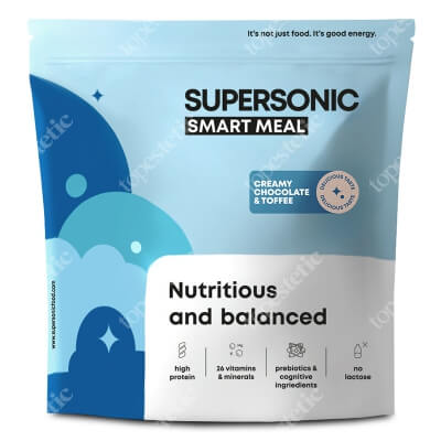Supersonic Smart Meal Pełnowartościowy posiłek o smaku kremowej czekolady z toffee 1300 g
