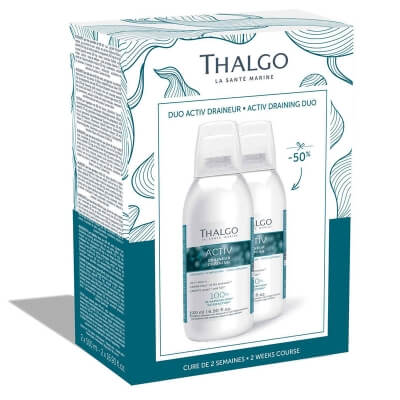 Thalgo Activ Draining Duo ZESTAW Kuracja drenująca 500 ml x 2