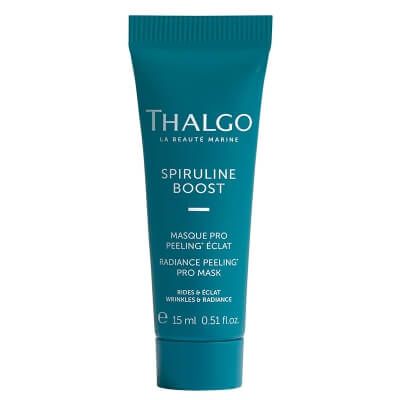 Thalgo Radiance Peeling Pro Mask Travel Size Rozświetlająca maska-peeling ze spiruliną 15 ml