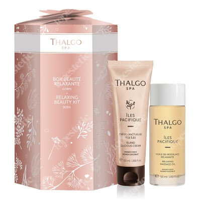 Thalgo Relaxing Beauty Kit ZESTAW Egzotyczny krem do ciała 50 ml + Odżywczy olejek do masażu 50 ml