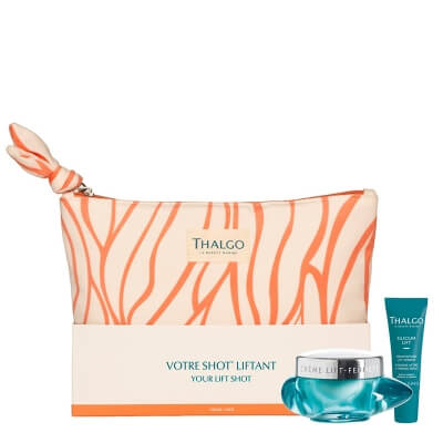 Thalgo Your Lift Shot ZESTAW Liftingująco-ujędrniający krem 50 ml + Serum 10 ml + Kosmetyczka 1 szt