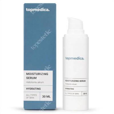 topmedica Moisturizing Serum Lekkie serum nawilżające z polisacharydami i ramnozą dla każdego typu cery 30 ml