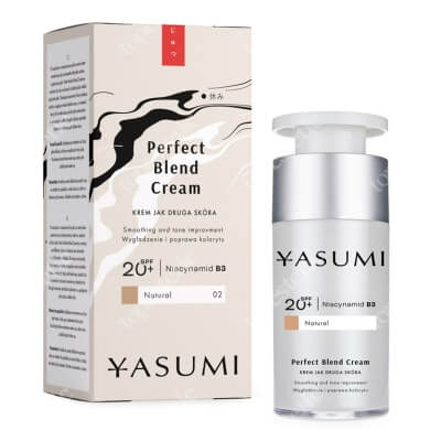 Yasumi Perfect Blend SPF 20 Krem tonujący (kolor Natural 02) 30 ml