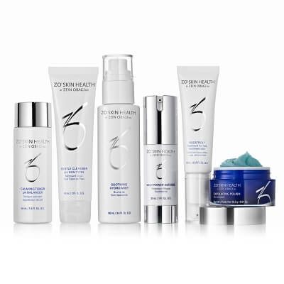 ZO Skin Health Redness Relief + Barrier Defense Program ZESTAW Preparat oczyszczający 60 ml + Pasta złuszczająca 16,2 g + Tonik 50 ml + Serum 30 ml + Kuracja 20 ml + Mgiełka 100 ml