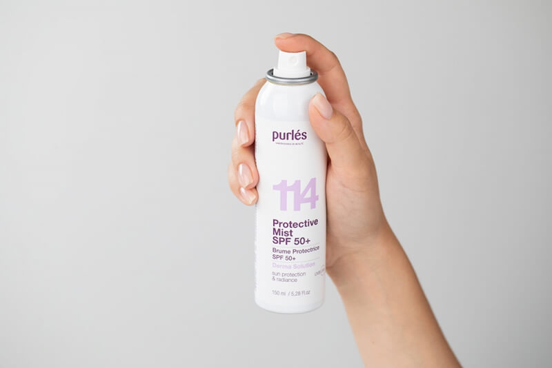 Purles Gentle Toner + Aloe Vera Calming Gel 98% + Protective Mist SPF 50+ ZESTAW Tonik 200 ml + Żel aloesowy 50 ml + Mgiełka ochronna z filtrem 150 ml