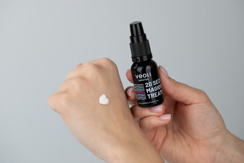 Veoli Botanica Build Me Up + 20 Seconds Magic Eye Treatment ZESTAW Nawilżająco-odbudowujący tonik z ceramidami i kwasem hialuronowym 150 ml + Serum pod oczy i na powieki 15 ml