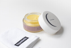 Slaap Bamboo Glove + Soul Balm ZESTAW Rękawica do czyszczenia twarzy 1 szt + Aromatyczny balsam do demakijażu 100 ml