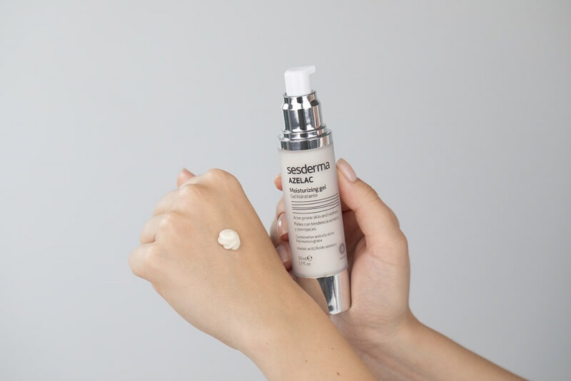 Sesderma Azelac Moisturizing Gel + Azelac ZESTAW Żel nawilżający do twarzy 50 ml + Emulsja (głowa, twarz, ciało) 100 ml