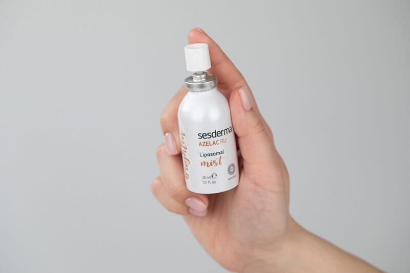 Sesderma Azelac RU Gel Cream + Liposomal Mist ZESTAW Krem-żel depigmentujący 50 ml + Mgiełka depigmentująca 30 ml