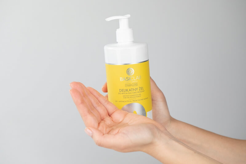 BasicLab Gentle Cleansing Gel Delikatny żel do mycia dla całej rodziny 500 ml
